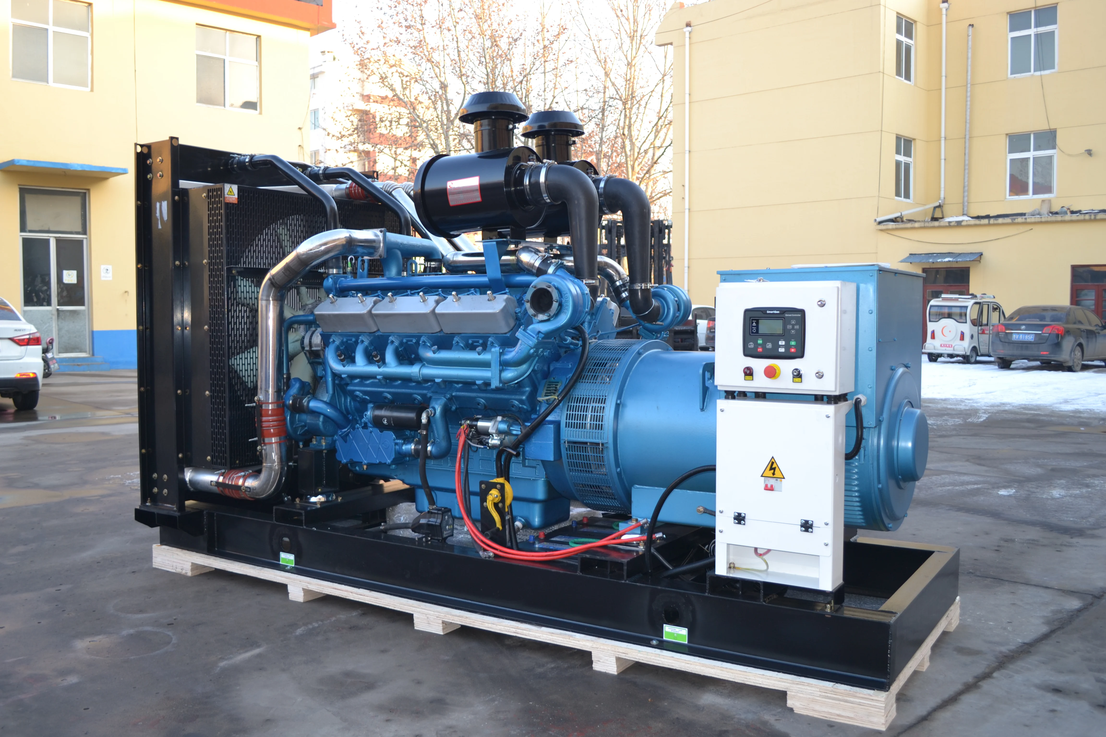 New model 400kw diesel generator set for Russia market
