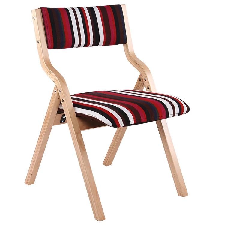 
Japanese Wooden Folding Veranda Visitor Camping Korea Dining Room Bentwood Bent Plywood Foldable Chair 