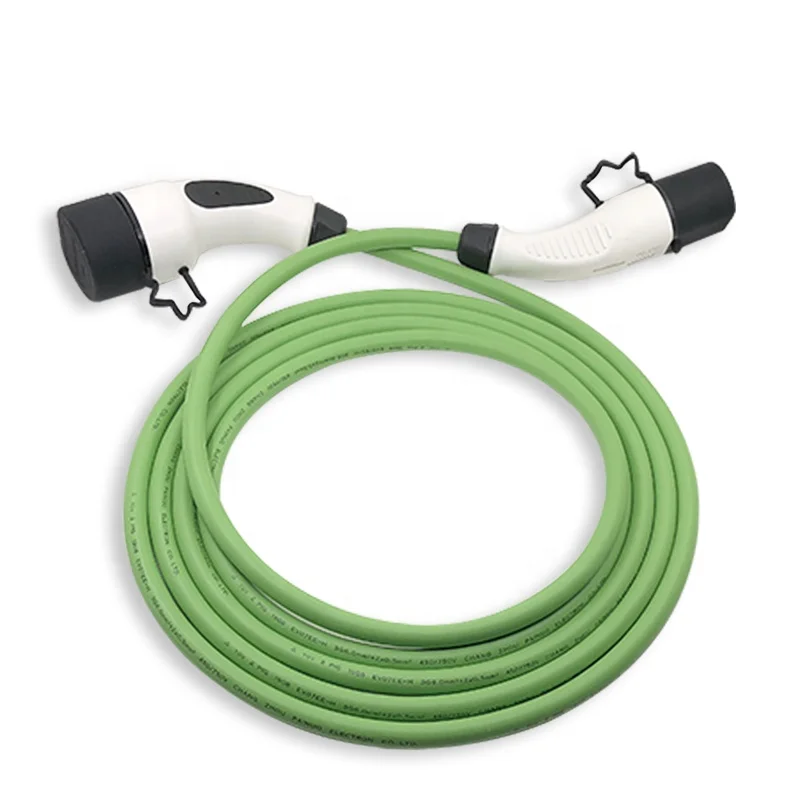 
Цвет настроенный Тип 2 штекер на штепсельная розетка уровень 3 зарядный кабель 