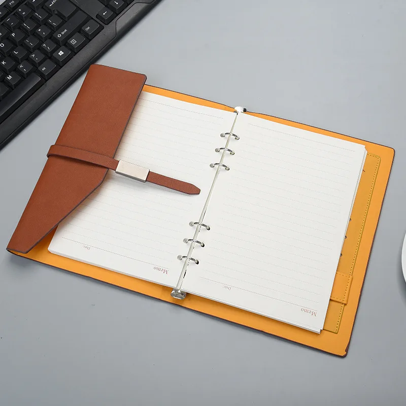 Business PU notebook gift set with pen & notebook gift set