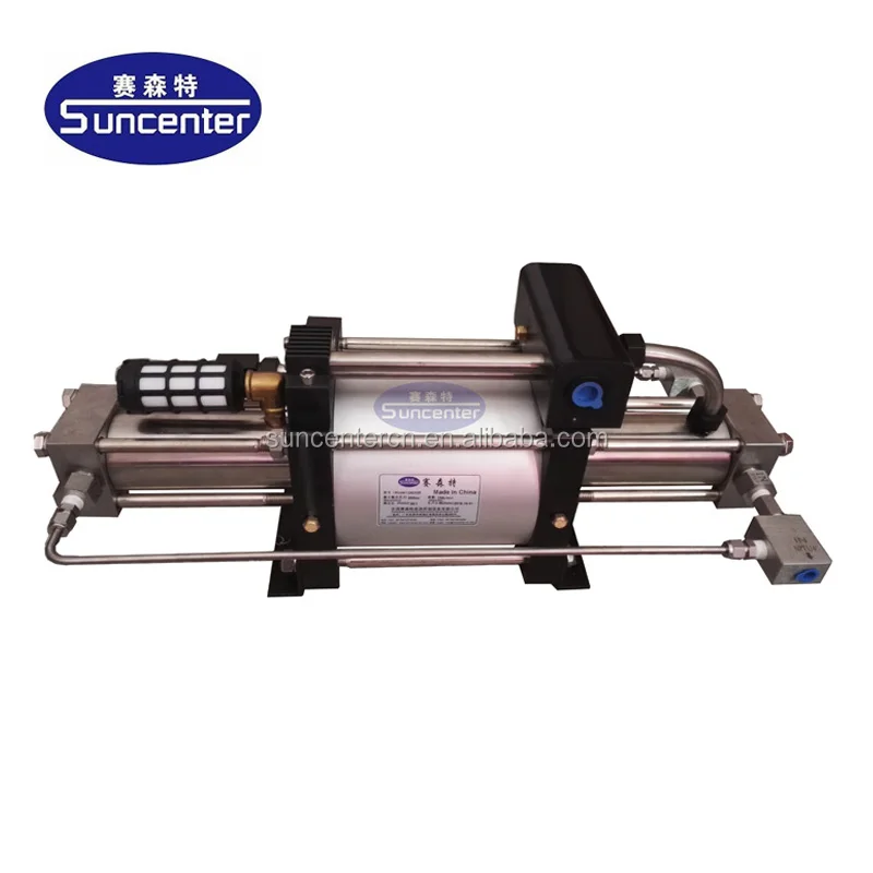Suncenter pneumatic 6000 psi high pressure gas transfer pump