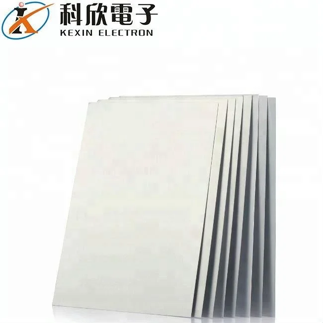 
PCB White Melamine Backup Board for pcb drilling hole 