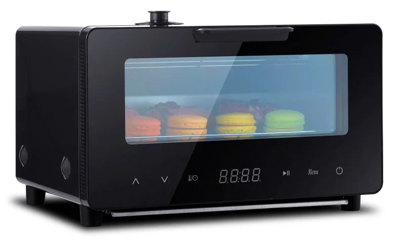 2024 New Design Japanese Brand 10L Steam Oven Toaster with Water CB/EMC Certified Temperature Control Household Hotel Use