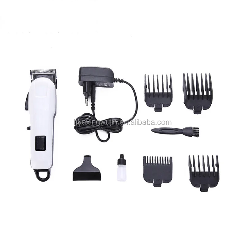 Universal voltage LED display lithium battery professional cord cordless dual operation electric hair trimmer