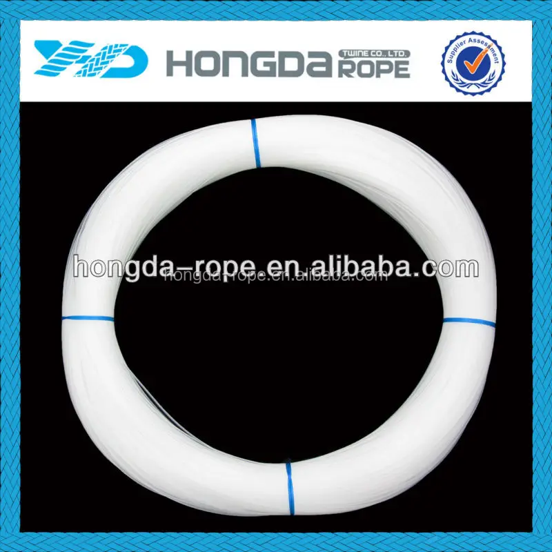 fluorescent mono nylon fishing line , mono-filament crystal fishing line, 0.35 mm fishing line