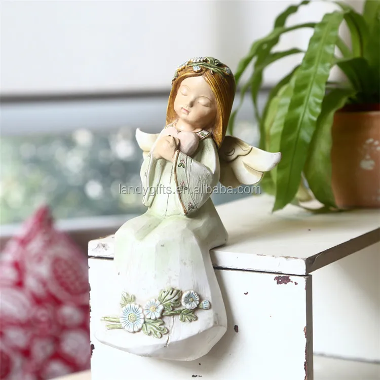 
Table decor cherub small angel figurine for easter wedding 