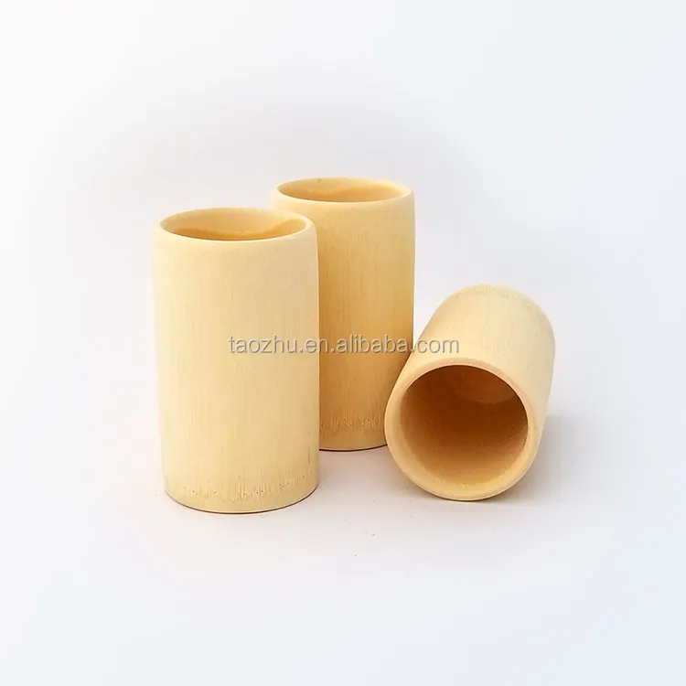 Organic Bamboo Mug Cup 100% Biodegradable Caneca de bambu organico