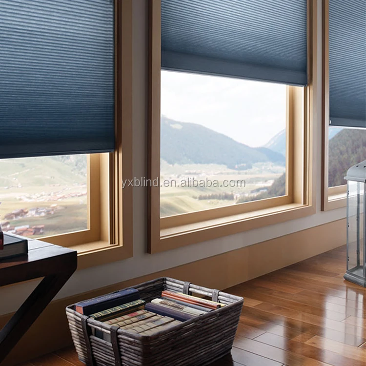 Top Quality Electric Motorized Skylight Roof Window Blinds Honeycomb with Tubular Motor