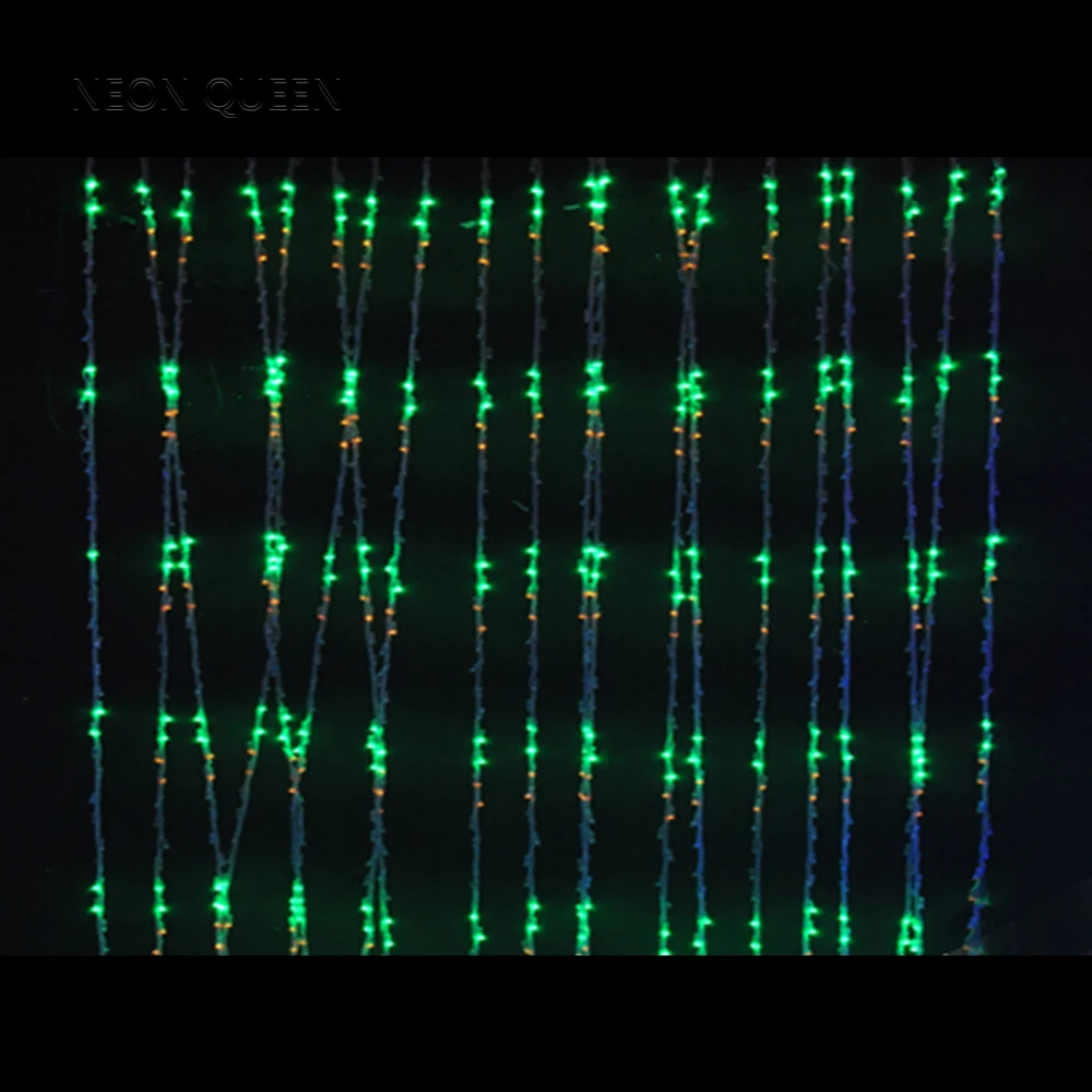 PVC Custom sizes christmas decoration led light