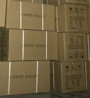 10 inch EPDM red color cast iron drum  rubber roller for rice mill machine