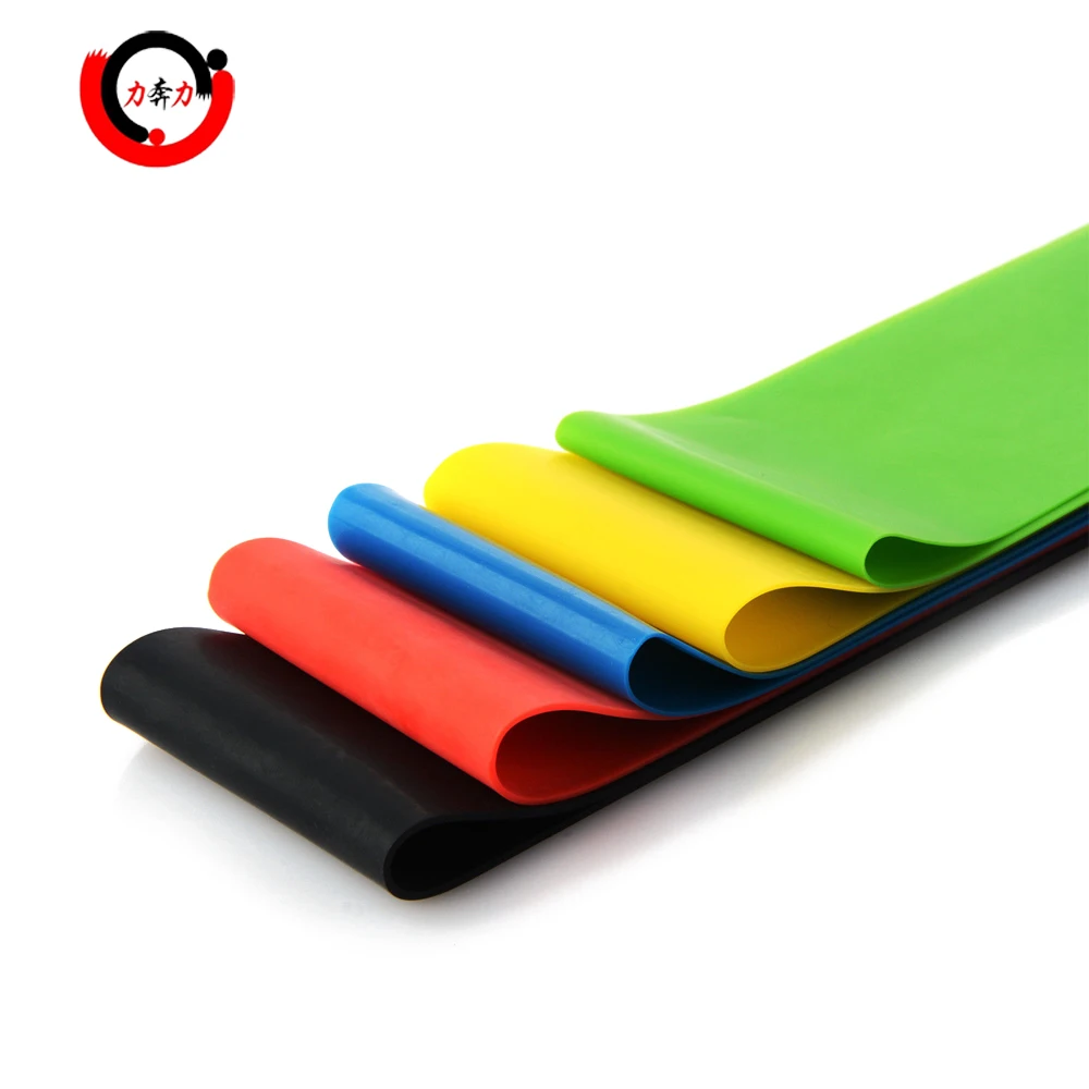 Libenli 10 Inches Premium Resistance Loop Bands Set of 4 for Leg Exercise