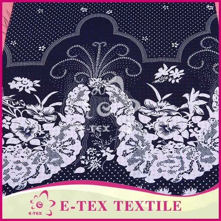 Ткани поставщиком Горячей продаваемого Мода Полиэстер печатных шелк шифон платье ткань