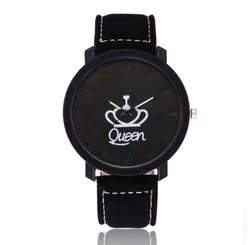Fashionable Personality King and Queen Crown Watches Couple Watches