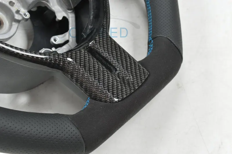 
Black Carbon Fiber Steering Wheel racing car wheel For GT86 BRZ 