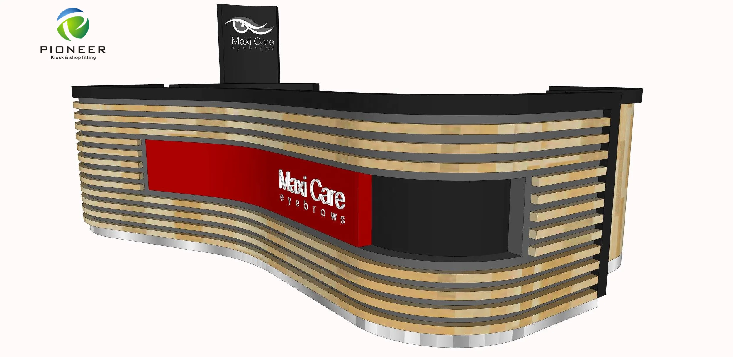 
Top Sale Eyebrow Threading Kiosk Decoration Eyebrow Shop Kiosk Idea For Sale 