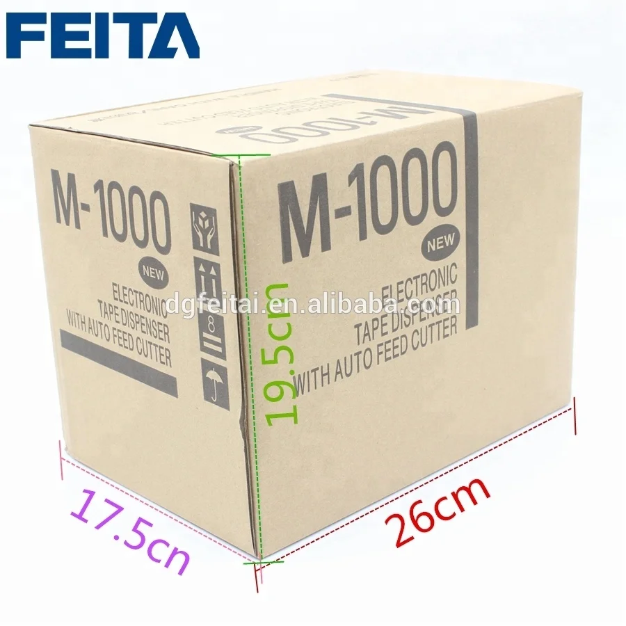 High Quality  M-1000 Professional Adhesive  Tape Cutter Packaging Machine Automatic Tape Dispenser