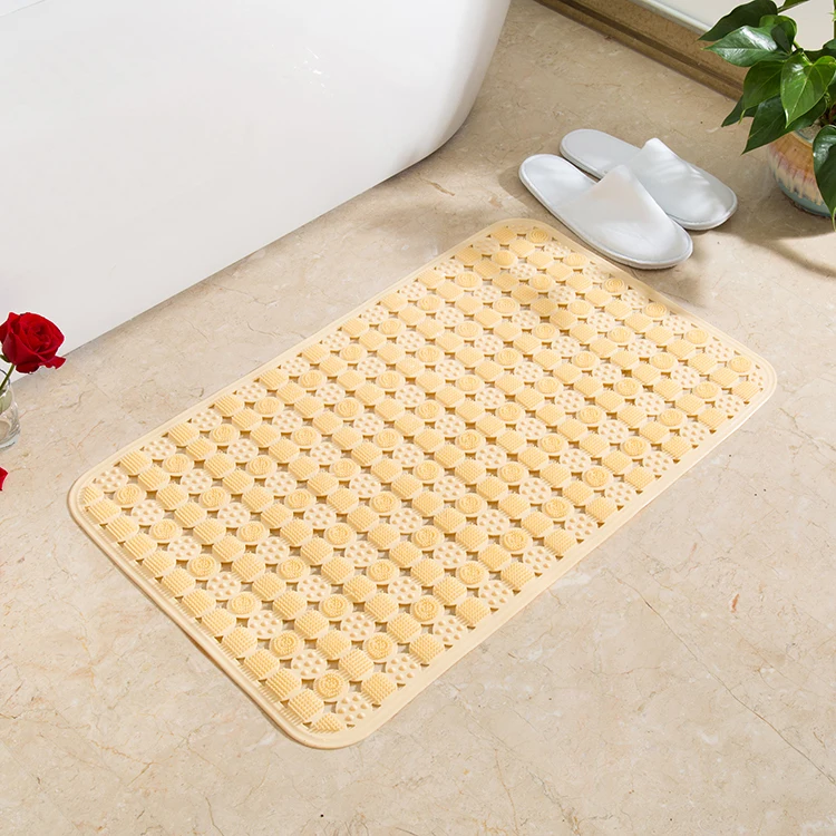 Latest arrival modern design cheap pvc waterproof antislipping bath mat
