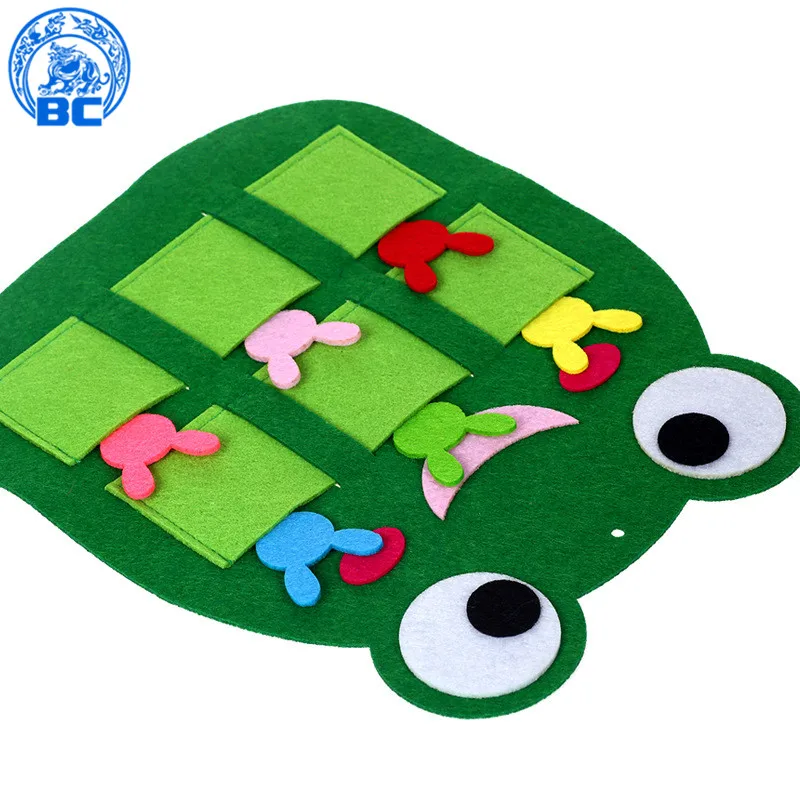 
Factory supplies handmade DIY Non-woven fabric Felt animal Hang bags for kids 