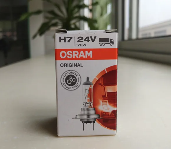 
Osram headlight 64215 24V H7 70W auto bulb made in Germany 