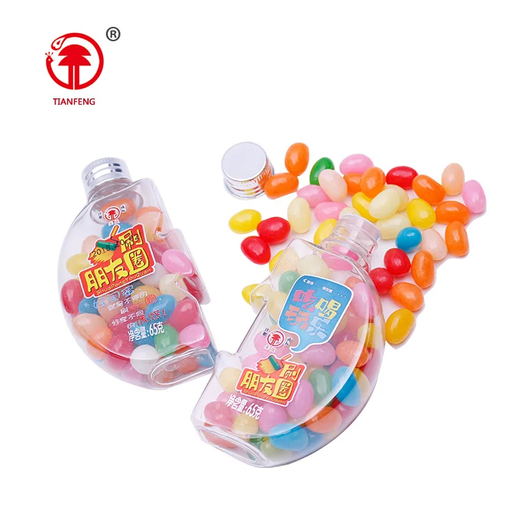 2019 hot series kosher candy and halal gummy jelly bean candy for wholesale