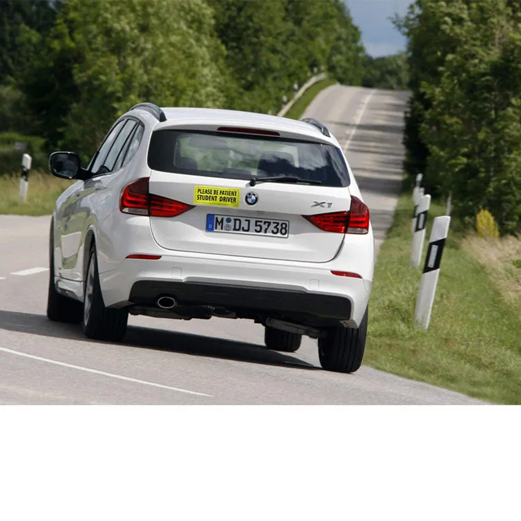 Custom Safety Sign Vehicle Bumper Magnet  Reflective Vehicle Car Sign Sticker Bumper for New Drivers