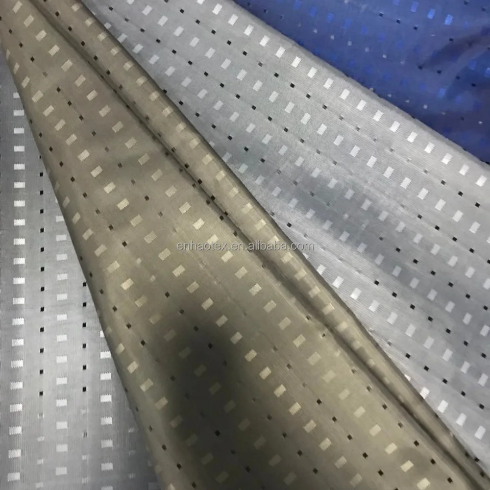 
Woven Lining Jacquard Dobby Polyester Taffeta Dobby Lining Double Colour Lining 