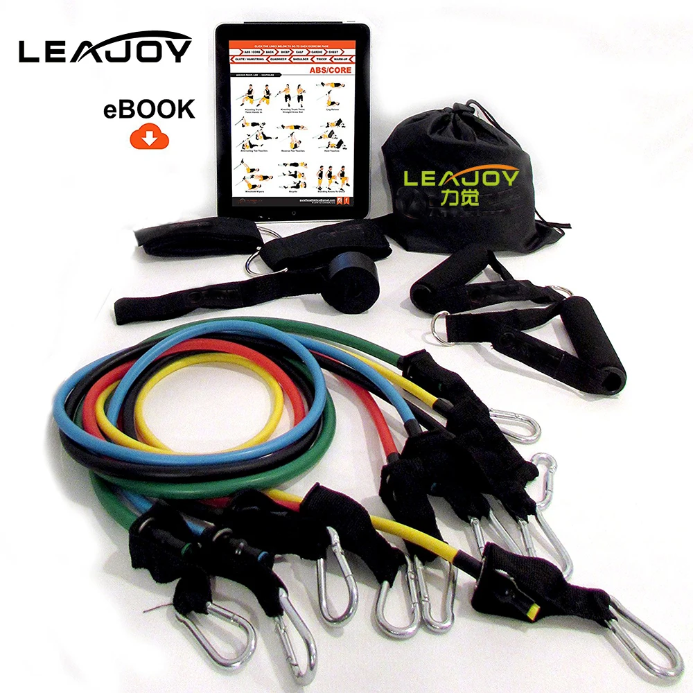 Top Selling 11 pcs Fitness Resistance bands