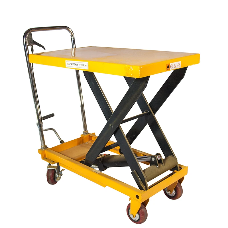 
Portable Manual Hydraulic Small Scissor lift Table  (60865713630)