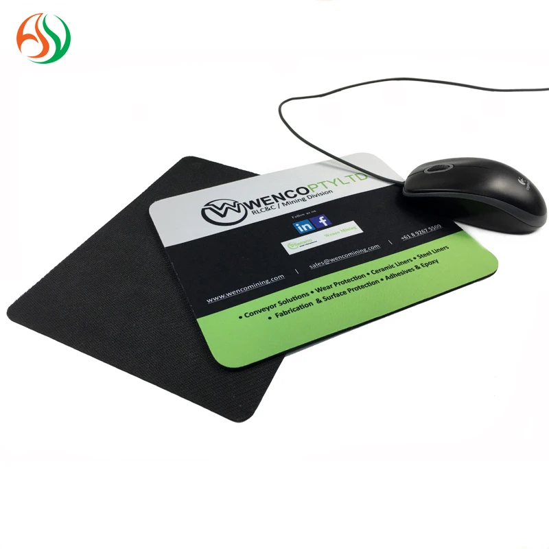 Eco-friendly Custom Logo Print Foldable Rubber Soft Non-slip Computer Mat Cheap Anti Fatigue Office Mouse Mat Promotion Product