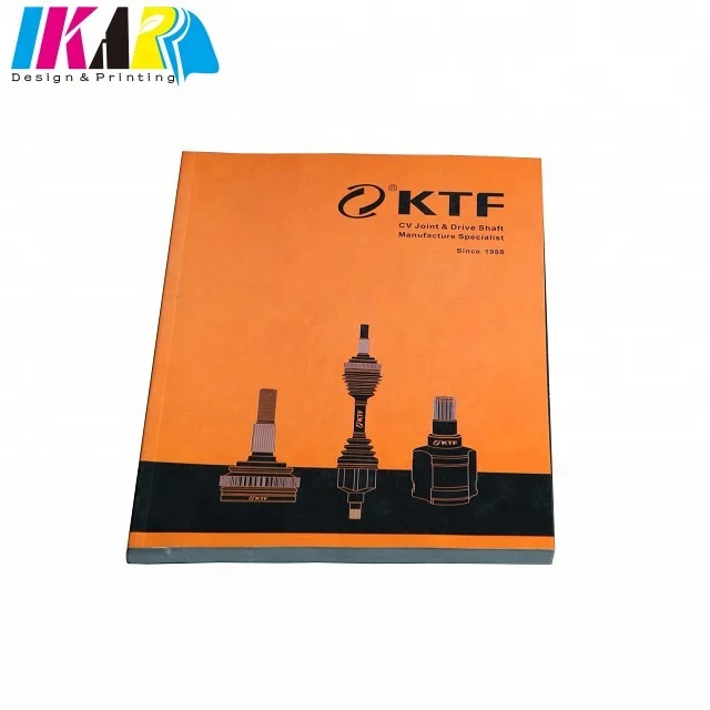 
A4 Size Perfect Binding Catalogue Printing and Design 