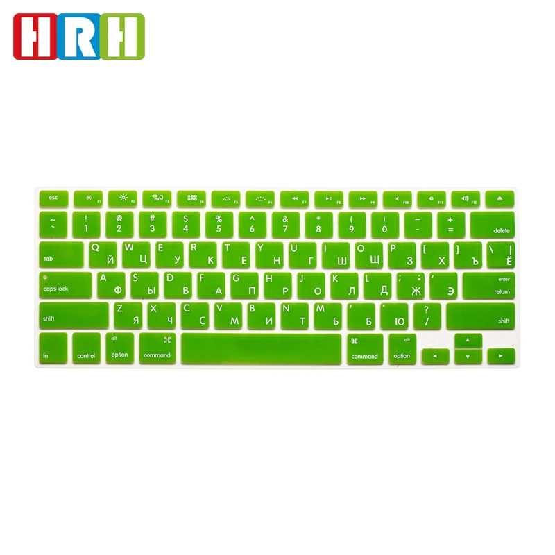 протектор клавиатуры русский силиконовая клавиатура для mac air pro retina 13 15 17 английская версия