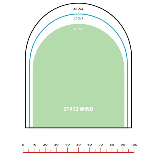 
SVIG Rubber Heel 412 