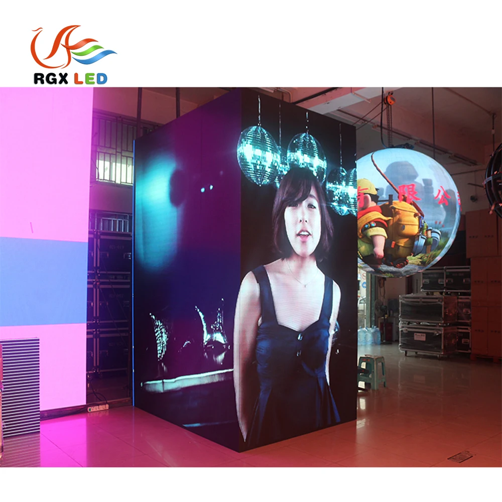 RGX indoor Cube LED display screen for column video wall P3 P4 P5