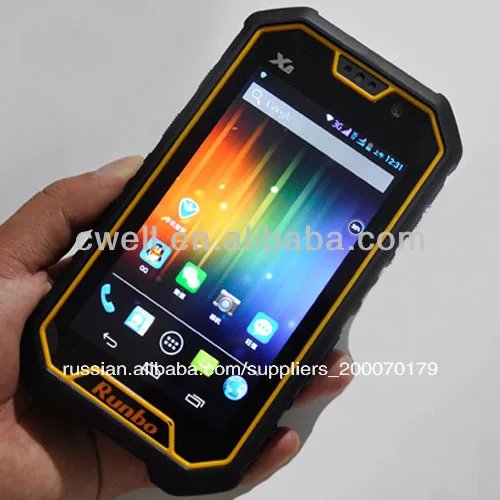 runbo x6 android водонепроницаемый мобильный телефон