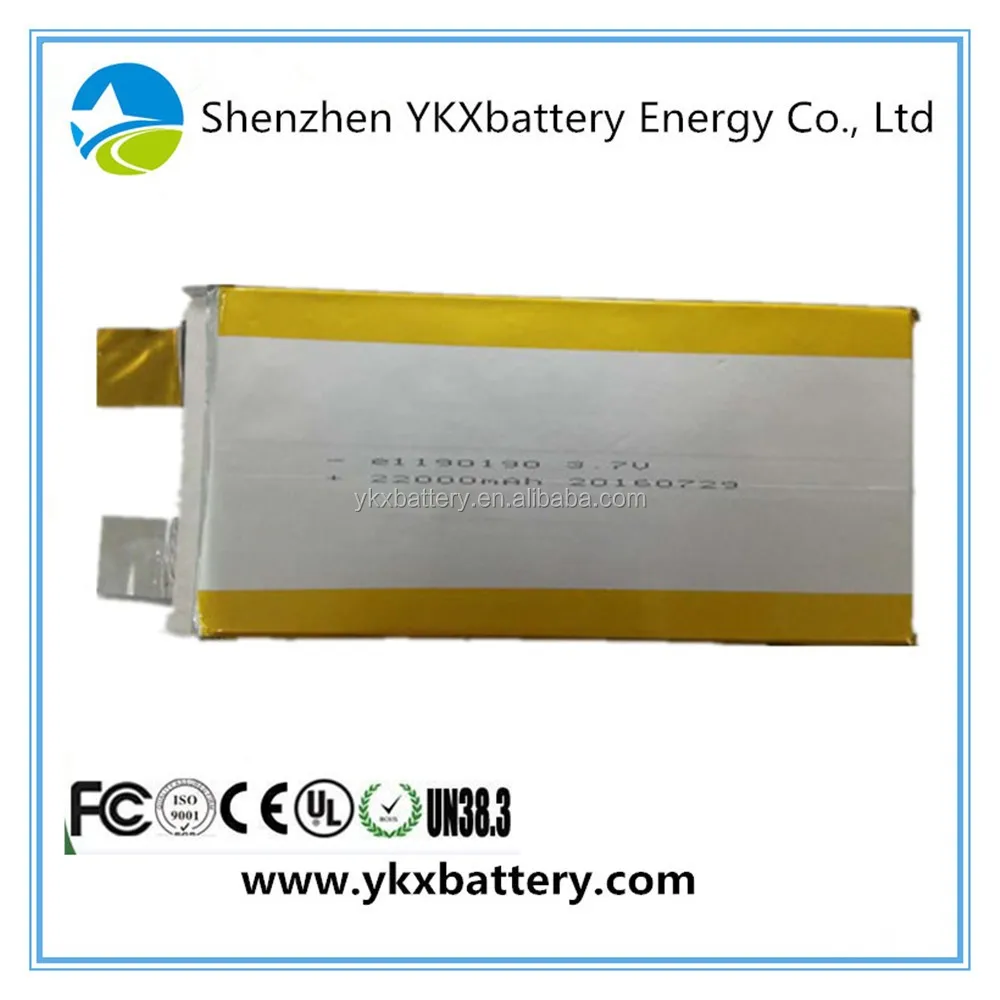 High rate Big cell 1090190 Rechargeable 5C 10C 15C 25C li-ion Li ion Lithium polymer lipo 3.7V 20000mah lipo battery for UAV