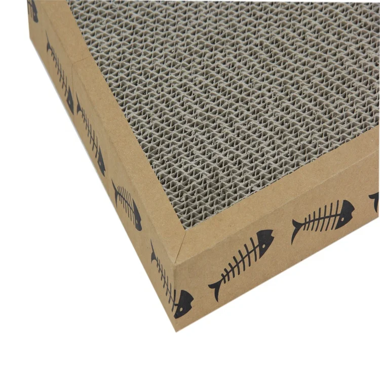 corrugated cute cat toy cardboard cat scratcher