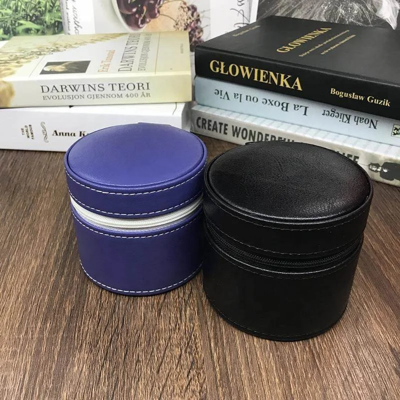new products pocket leather single travel Wholesale luxury customized watch box, watch boxes custom