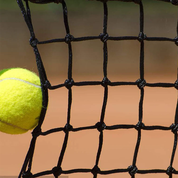 The leading manufacturer of sport original tennis net factory wholesale oem  hot  sale 12.8m*1.07m tennis net