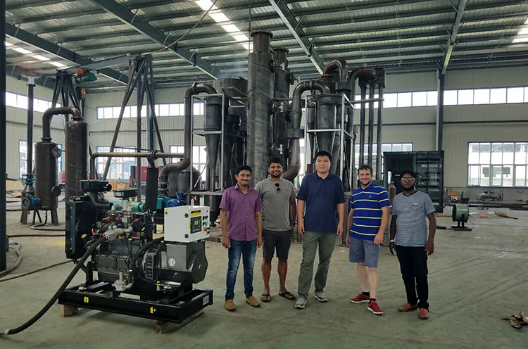 Three phase wood burning italy coal gas generator wood fired electricity propane powered generator