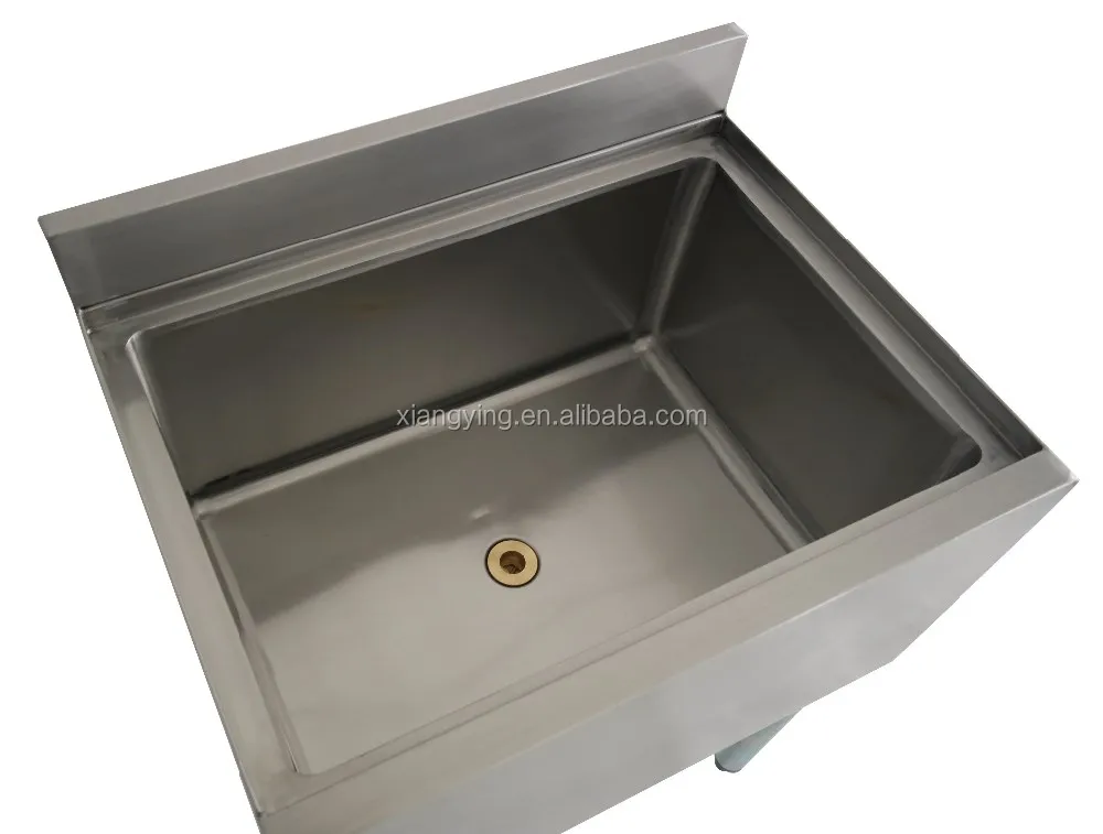 OEM ODM NSF certified High quality 304 Stainless Steel commercial kitchen One Tub Drop In apron sink kitchen