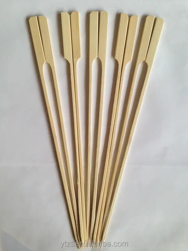 Doner Kebab Teppo Paddle Bamboo flat Skewer Made Machine