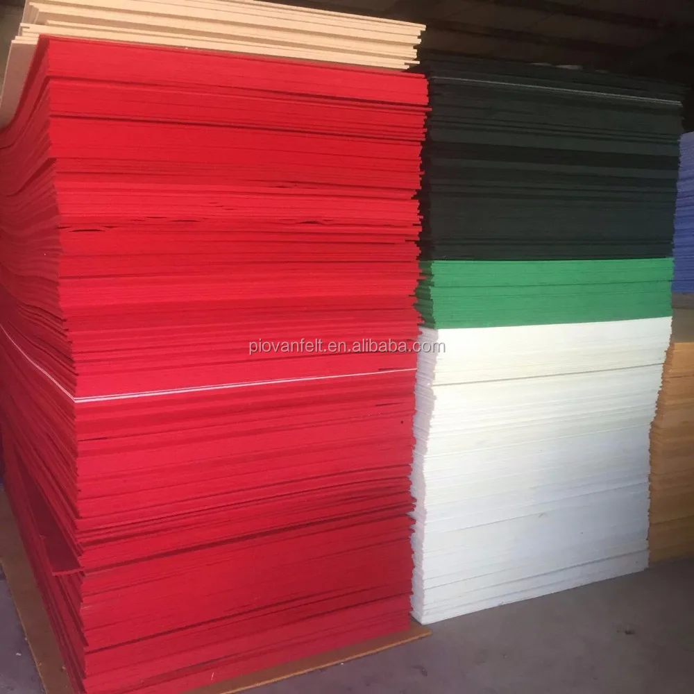 Eco friendly 100% Acoustic Felt Fabric for soundproofing