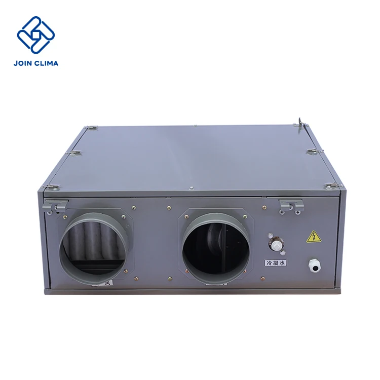 200m3/h G4+Activated carbon+F8 fresh air energy recovery ventilation type handling unit