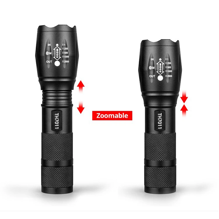 Pocket Flash Light Torch 5W T6 Mini LED Tactical Flashlight