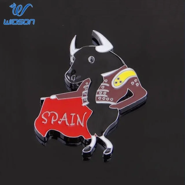 Magnet Metal Fridge Zinc Alloy Material, Custom Metal Fridge Magnet