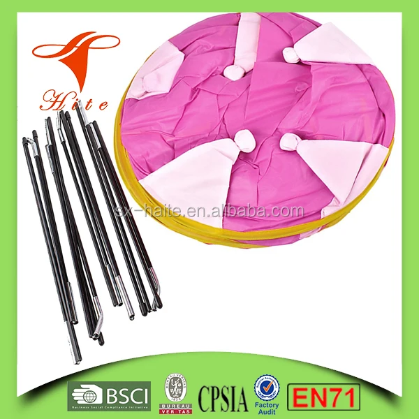 Crown Princess Castle Girls Play Tent / Pink Foldable Children Tent/Indoor &Outdoor kids tent