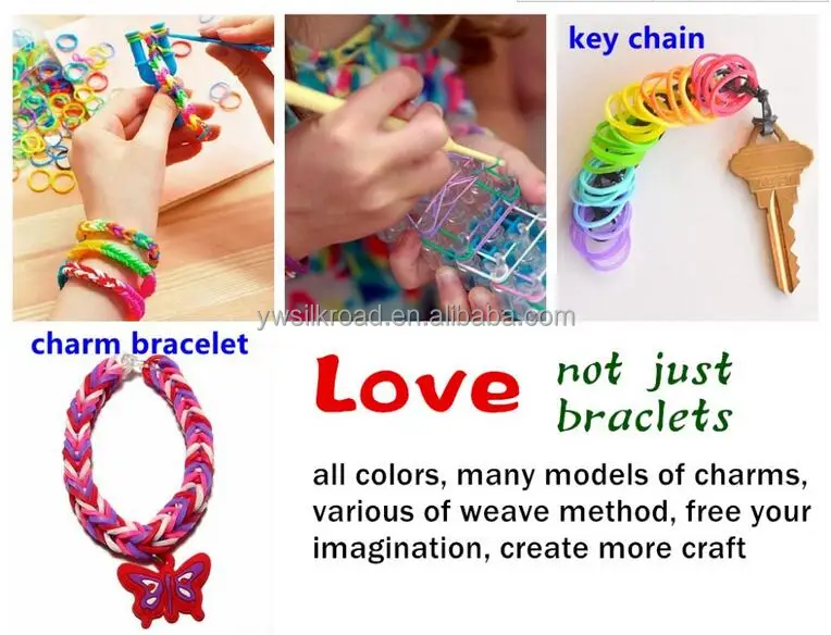 2016 Good quality elastic hair bands, mini colored rubber bands