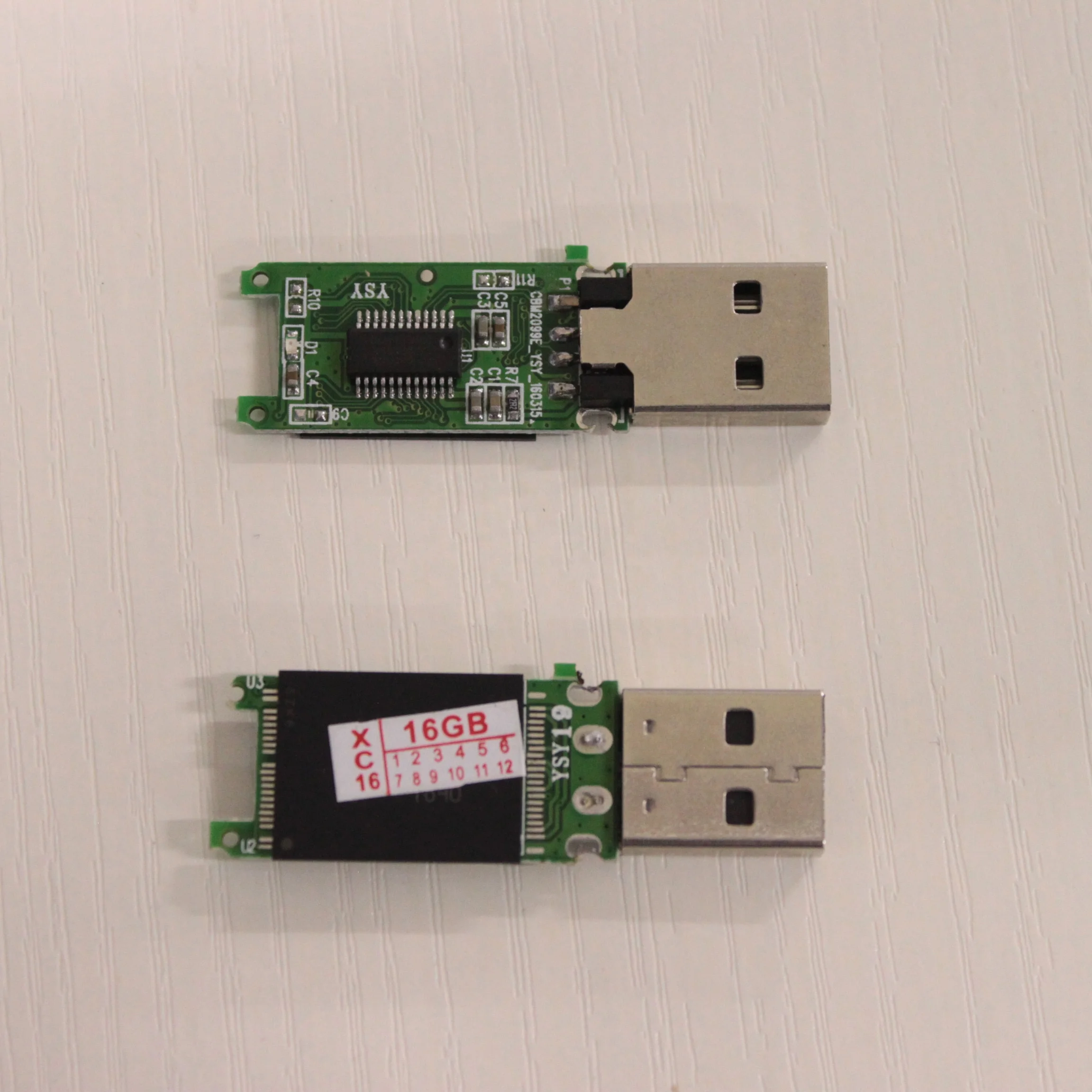 
16GB USB Flash Drive PCBA TSOP IC Without Housing 