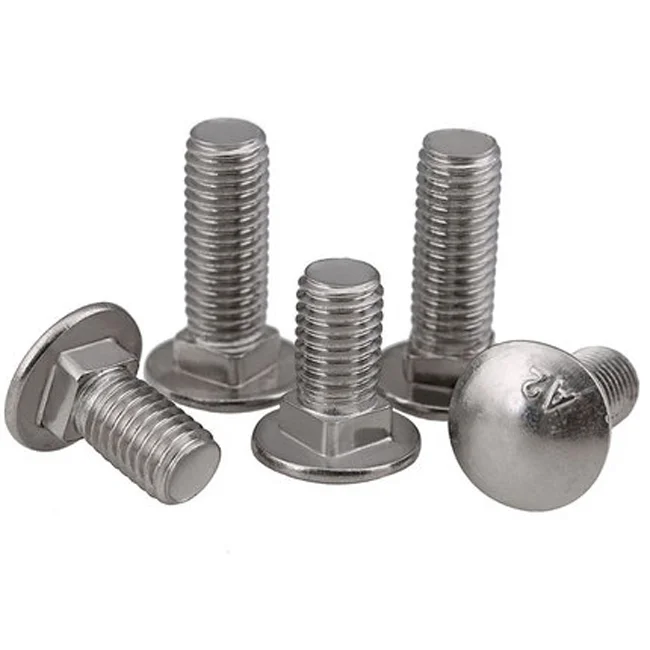DIN603 Stainless Steel Round Head Square Neck Bolt Carriage Bolt