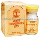 
Dabur Vrihat Purnachandra Ras (with Gold) - 10 Tablets 